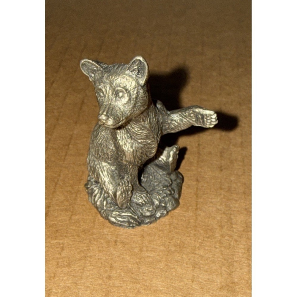 The Bear Cub by Jane Lunger - The Franklin Mint 1981